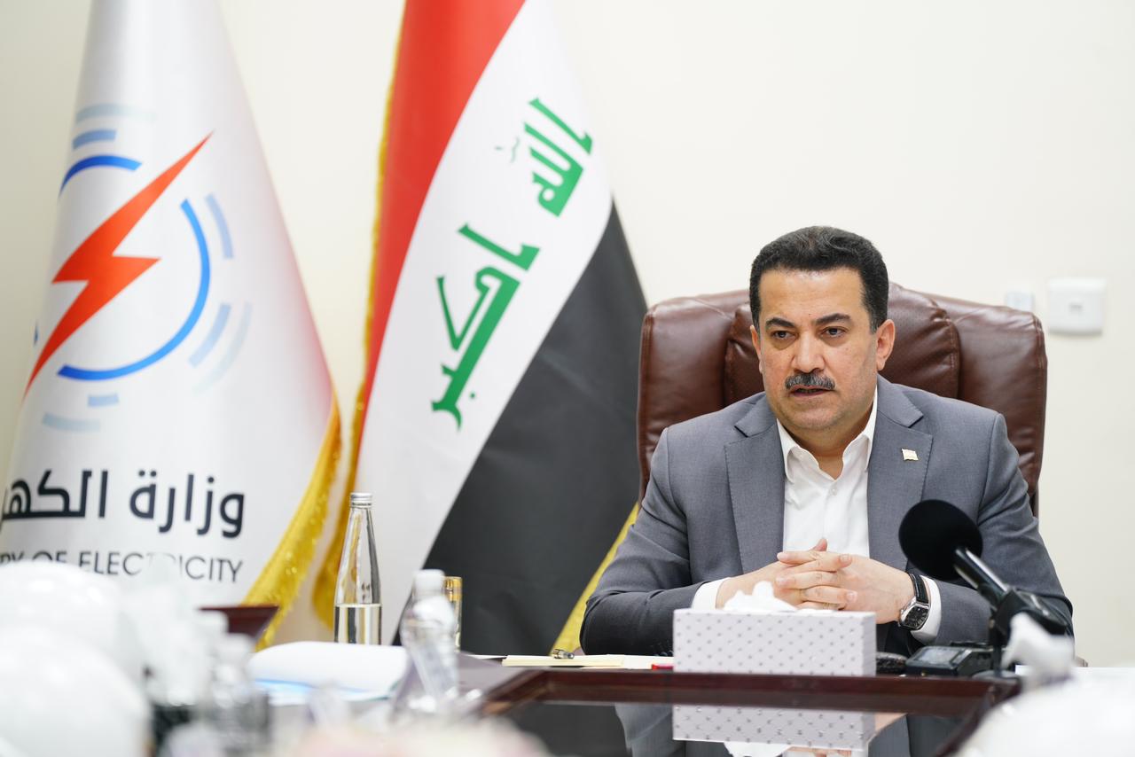 السوداني يصف أزمة الكهرباء في العراق بـ"المزمنة" ويؤكد المضي بتقليل الغاز المستورد