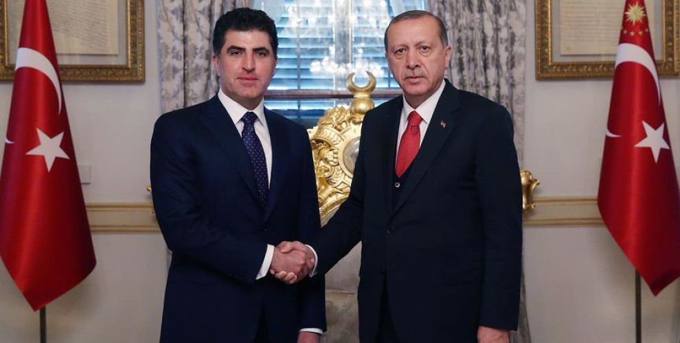 President Barzani Congratulates Erdogan on re-Election