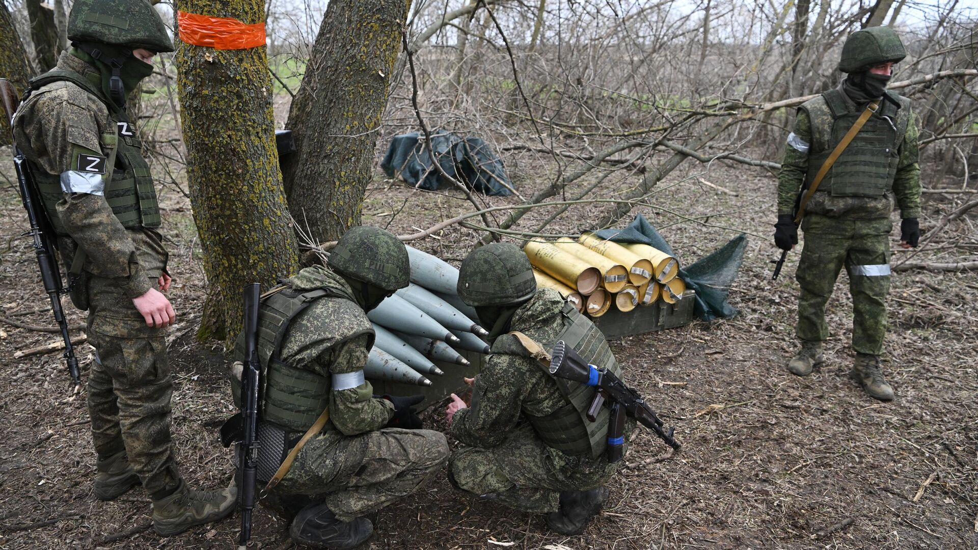 الجيش الروسي يقصف بقذائف "الشمس الحارقة" ألوية أوكرانية