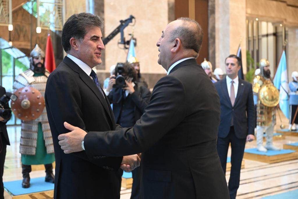 President Barzani Attends Inauguration Ceremony of Turkish President Erdogan