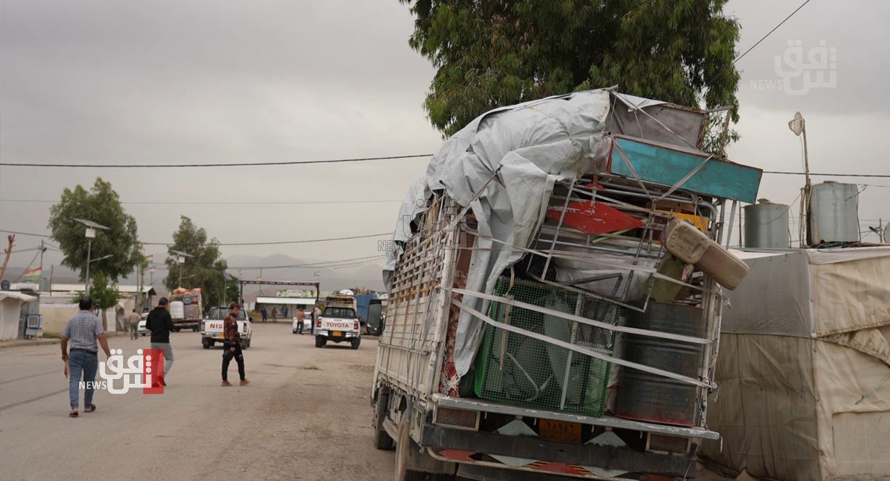 Dozens of Displaced Families Return to Sinjar District in Northern Iraq