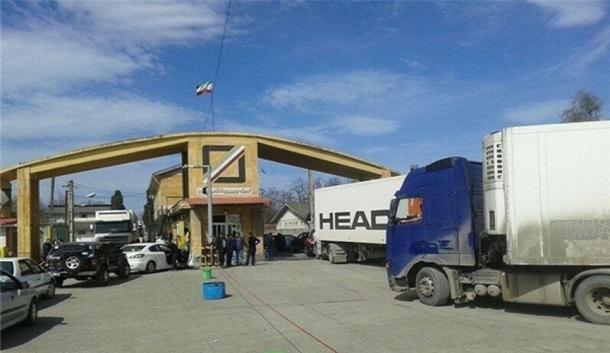 منفذ "مهران" الدولي يحتل المرتبة الأولى بالصادرات الإيرانية إلى العراق