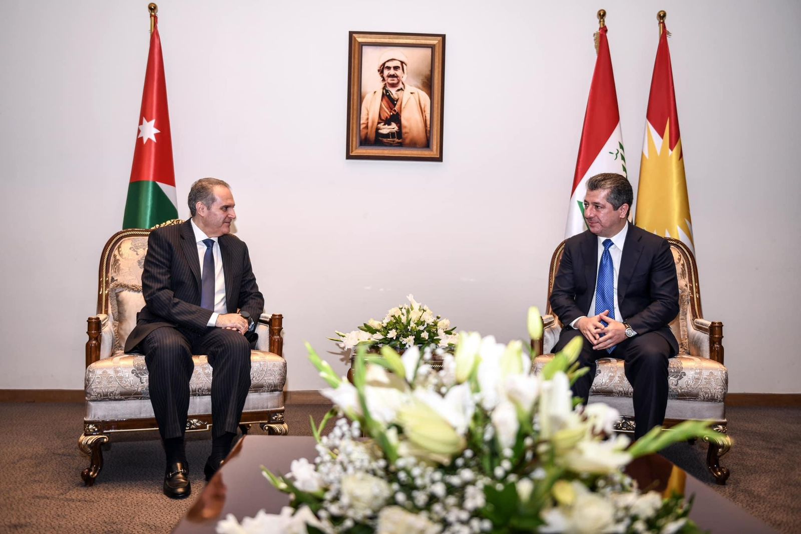 Kurdistan's PM Discusses Health Cooperation with Jordanian Minister