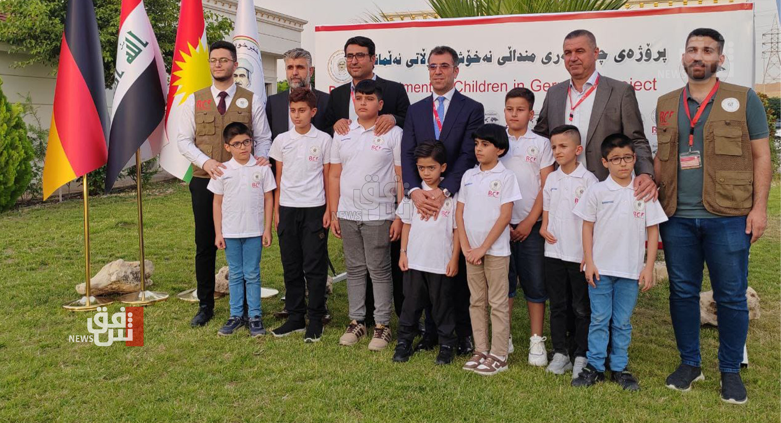 Barzani Foundation sends 30 children to Germany for medical treatment