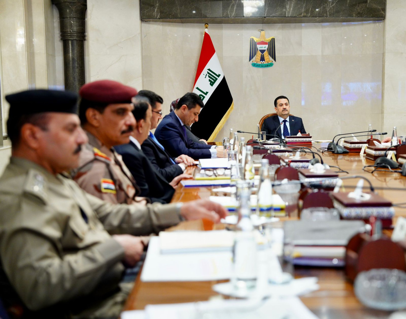 Al-Sudani discusses security updates at National Security Council meeting