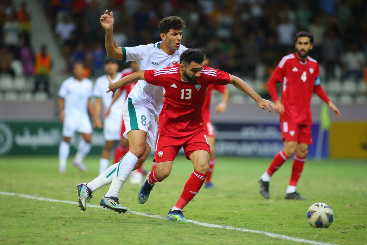 الأولمبي العراقي إلى نصف النهائي بعد الفوز على الإمارات