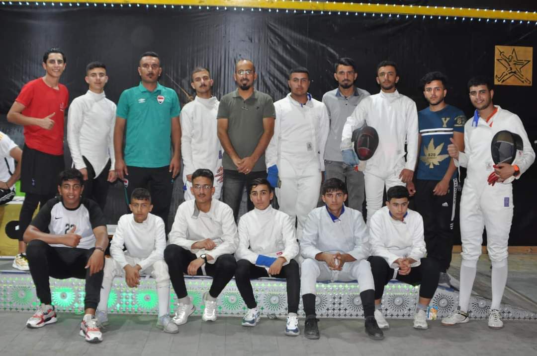 "دجلة" أولاً في بطولة سيف المبارزة للشباب للأندية العراقية