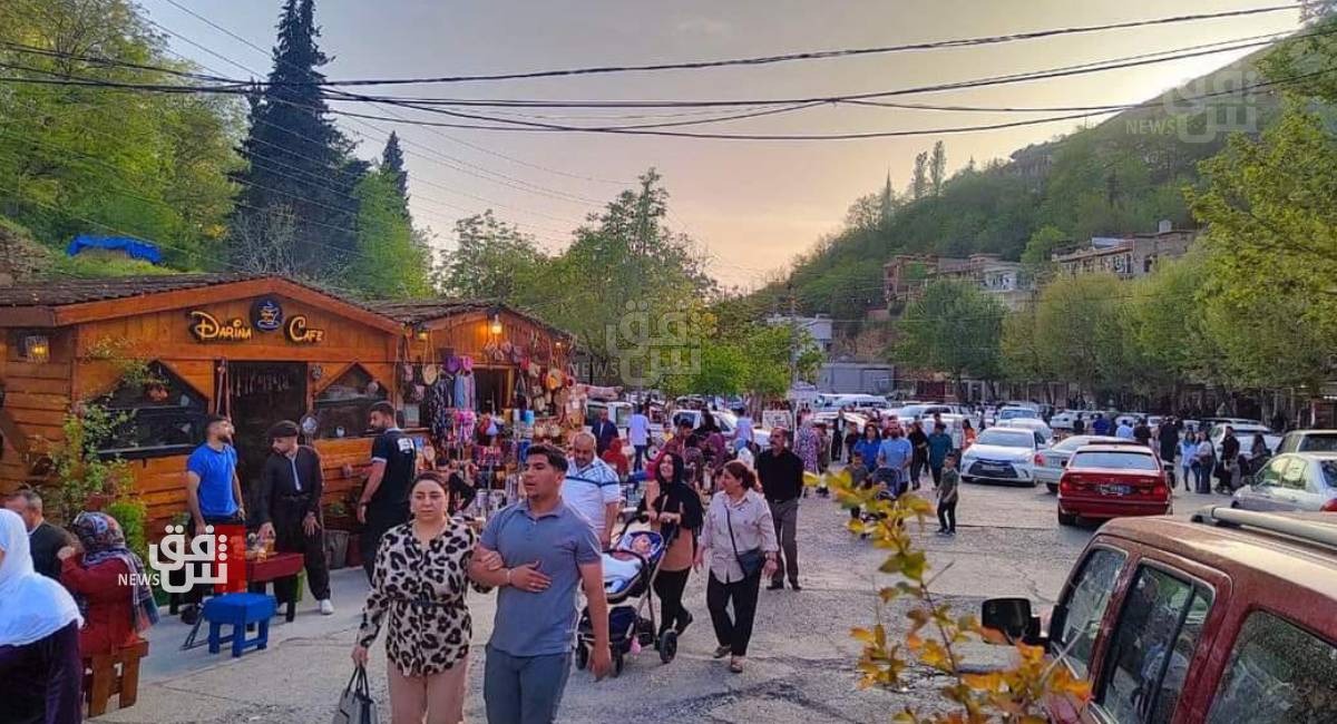 السليمانية تؤشر "انتعاشاً" بالحركة السياحية خلال العيد: اكثر من 100 ألف دخلوا المدينة