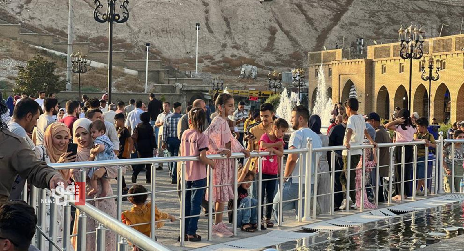Unprecedented tourist surge in Erbil