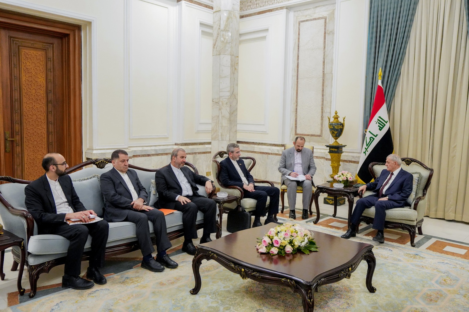 Iraqi Head of State Advocates for Enhanced Cooperation with Iran, Applauds Rekindling of Iran-Saudi Relations
