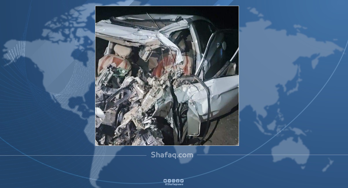 مصرع 6 أشخاص بحادث سير مروع جنوبي العراق (صور)