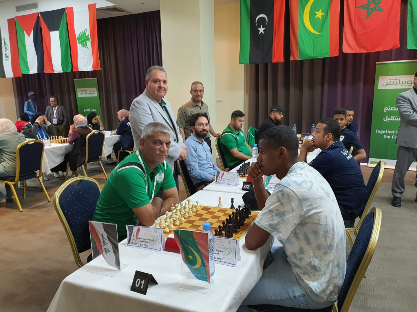 ملاكم عراقي ينافس على الذهب وبرونزية للشطرنج وبداية مخيبة للطاولة