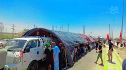 الكهرباء تلهب الشارع.. متظاهرون غاضبون يقطعون الطريق إلى بغداد (صور)