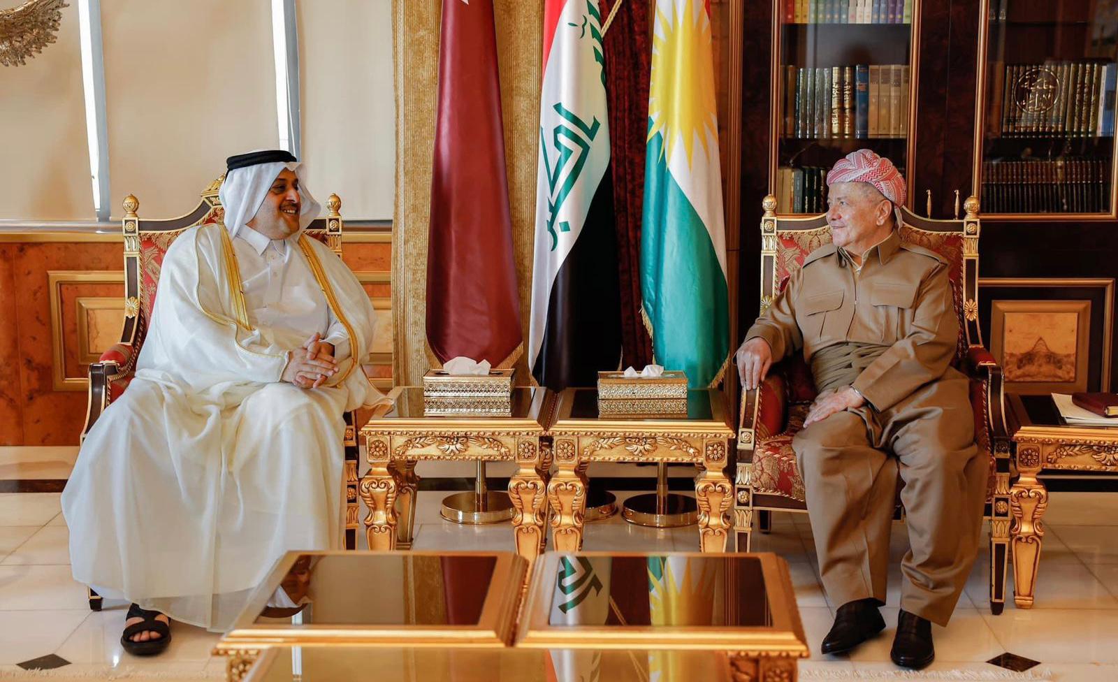Barzani welcomes proposition to open Qatari consulate in KRI