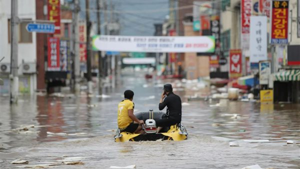 مقتل 33 شخصاً بفيضانات في كوريا الجنوبية