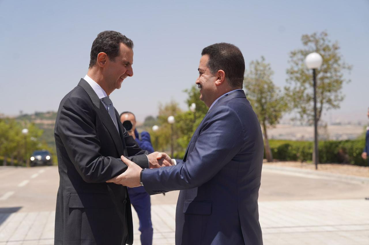 Al-Sudani concludes brief visit to Damascus