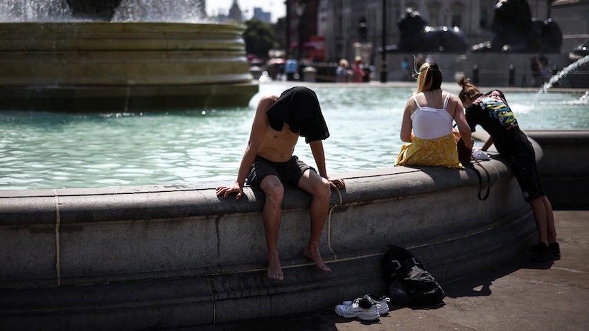 موجة حر أشد تجتاح أوروبا