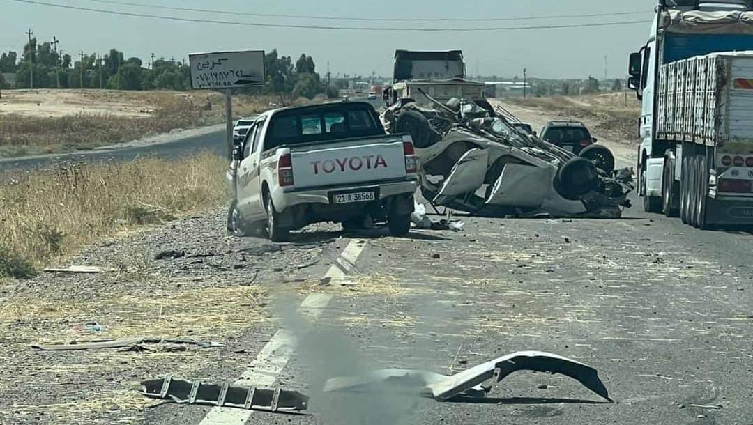 مصرع وإصابة 8 أشخاص بحادثيّ سير في بغداد وكركوك