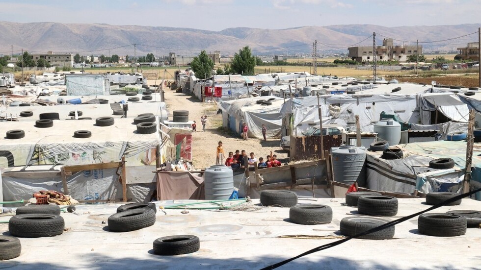 Fire engulfs Syrian refugee camp in northern Lebanon