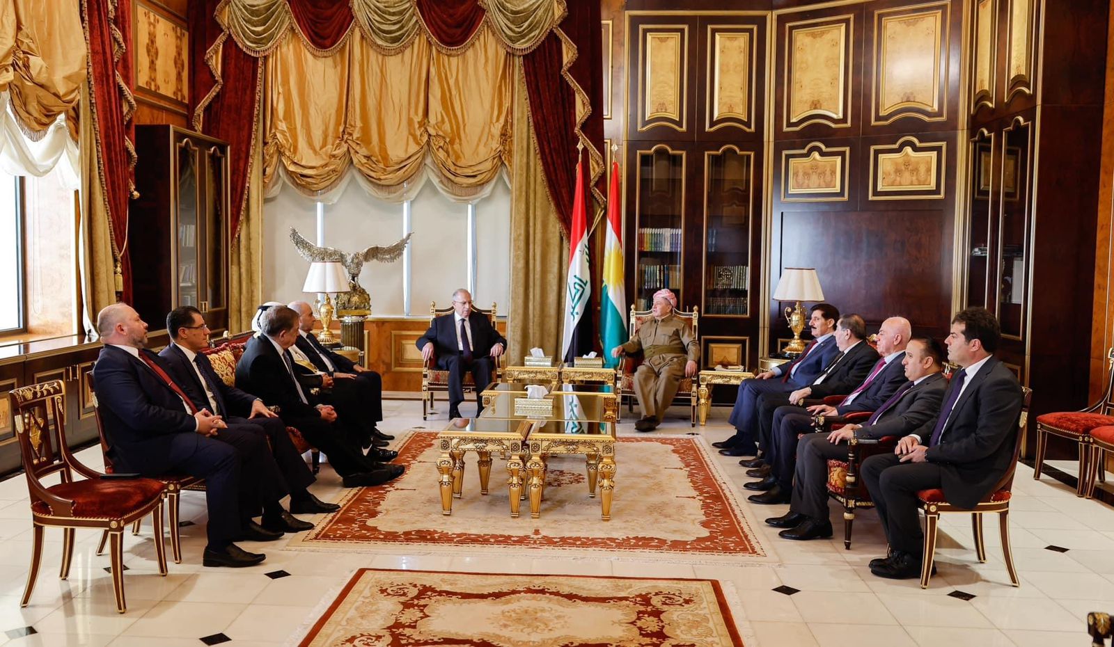 Barzani, al-Nujaifi Emphasize Partnership Principles in Governing Iraq