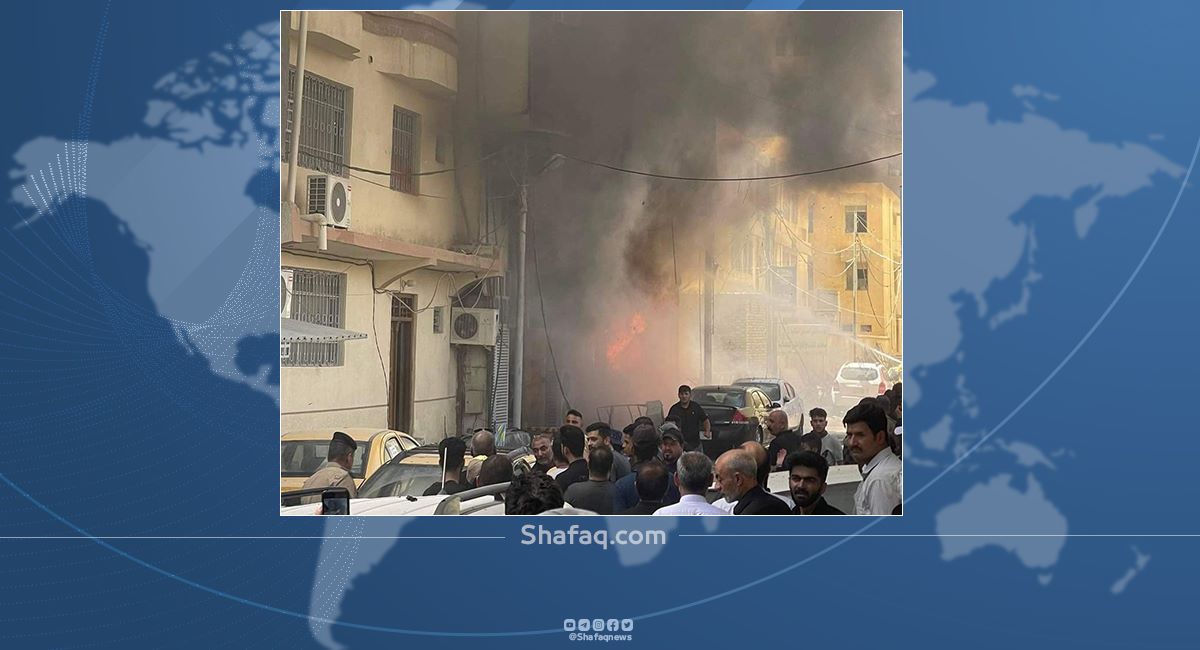 إخماد حريق فندق النجف: 64 مصابا اغلبهم من الزائرين الايرانيين (تحديث)