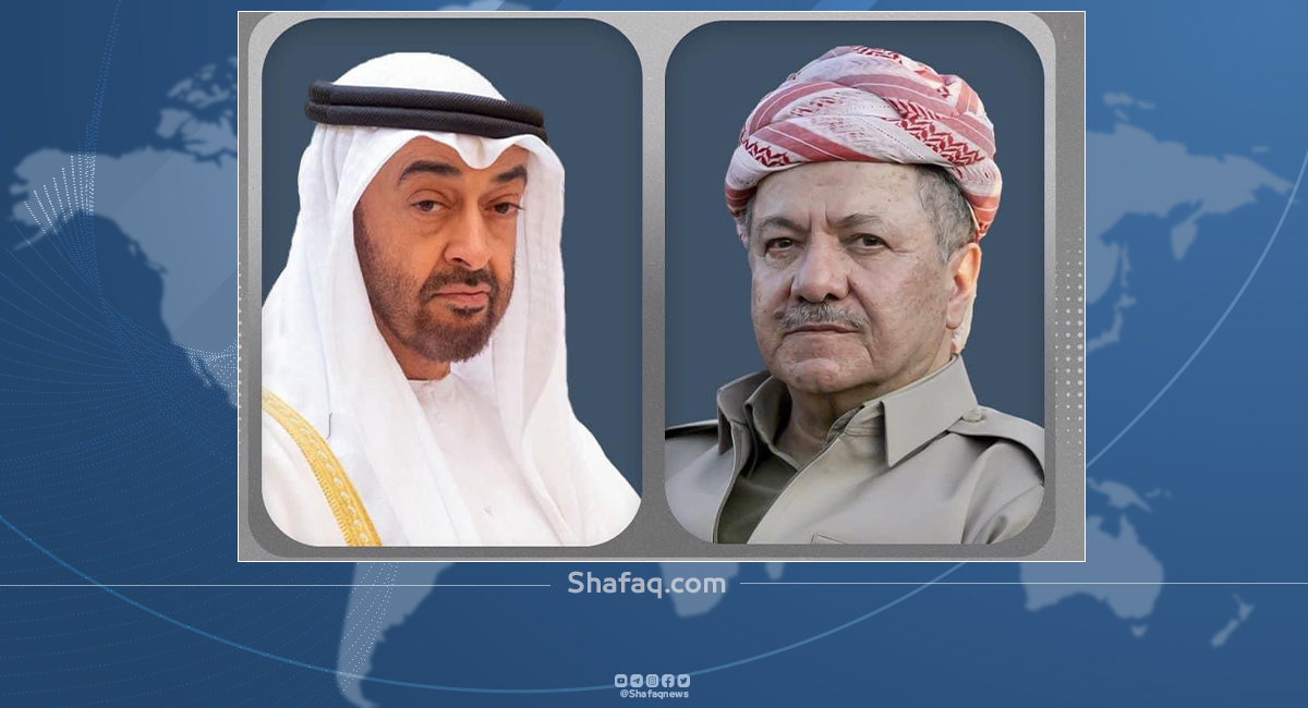 Barzani extends condolences to UAE President
