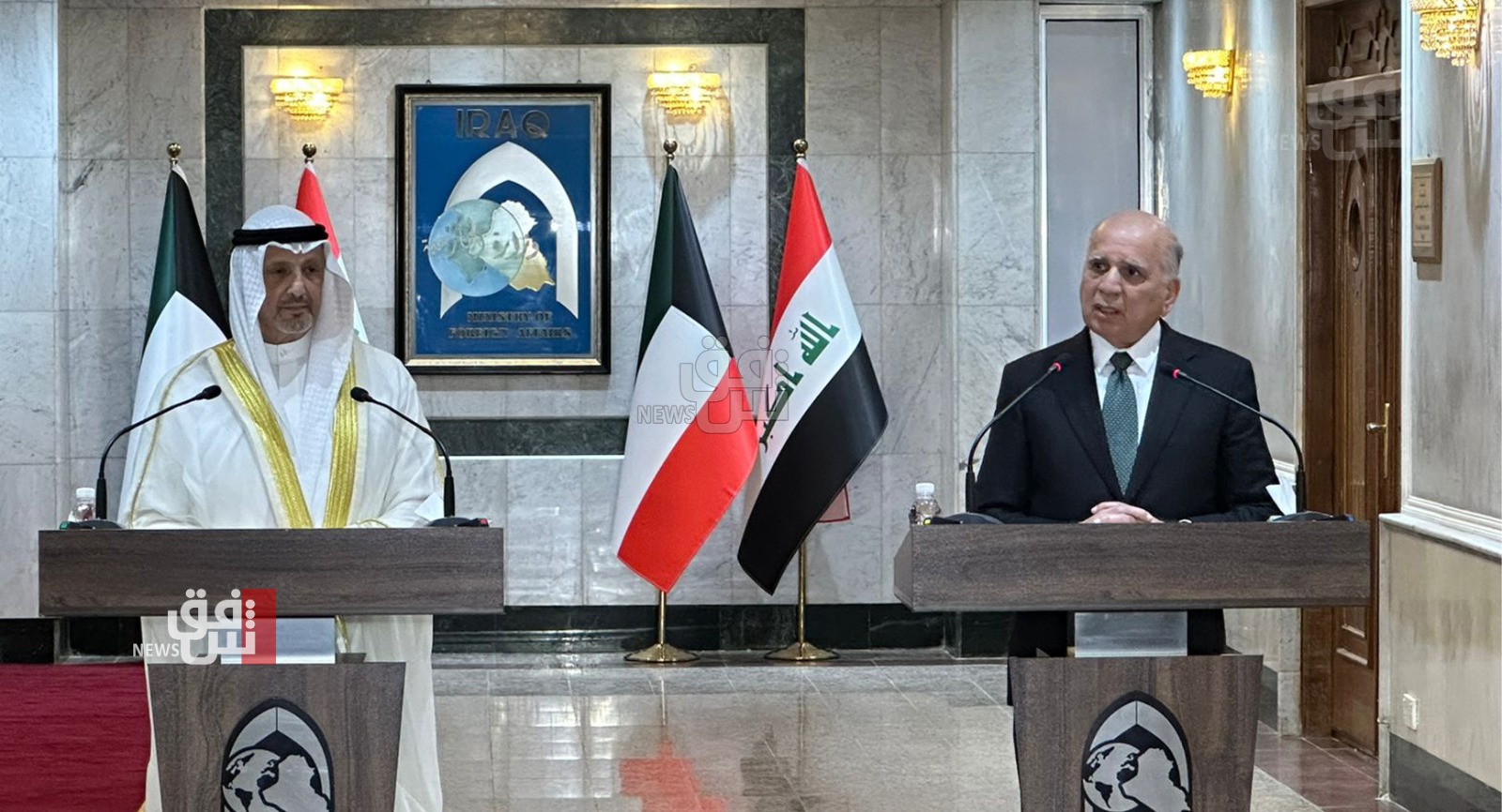العراق يشكل لجنة عليا لترسيم الحدود مع الكويت ويؤكد مواصلة الحوار بشأن الحقول النفطية المشتركة