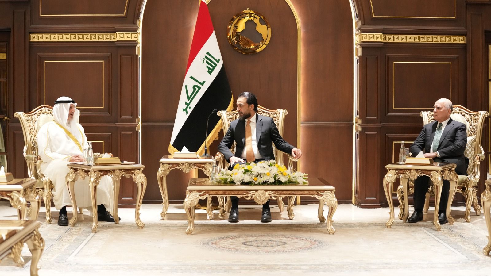 الحلبوسي والجابر يبحثان تفعيل الدبلوماسية البرلمانية بين العراق والكويت