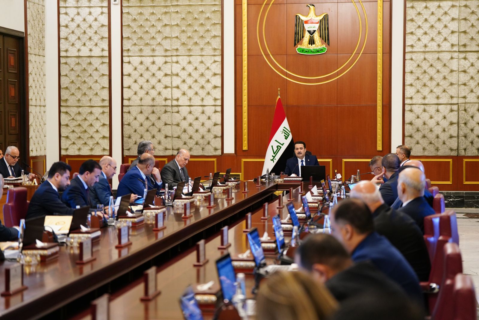 Al-Sudani chairs 31st regular session of the Council of Ministers