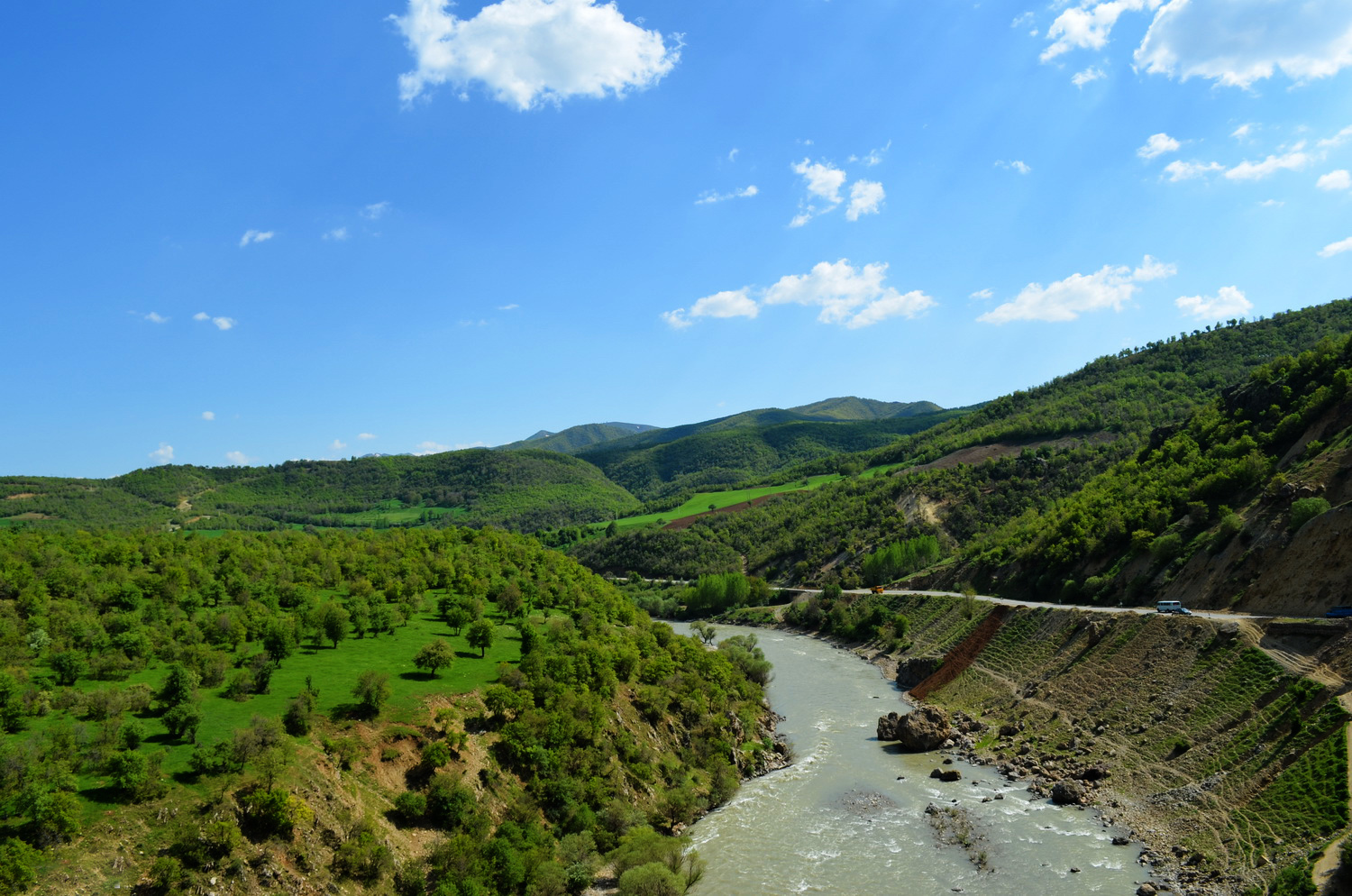تذبذب إطلاقات المياه الواردة من إيران لنهر بإقليم كوردستان يتسبب بحوادث غرق
