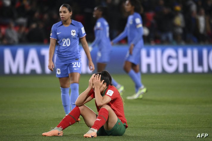 فرنسا تتأهل الى ربع نهائي كأس العالم وتنهي مغامرة سيدات المغرب
