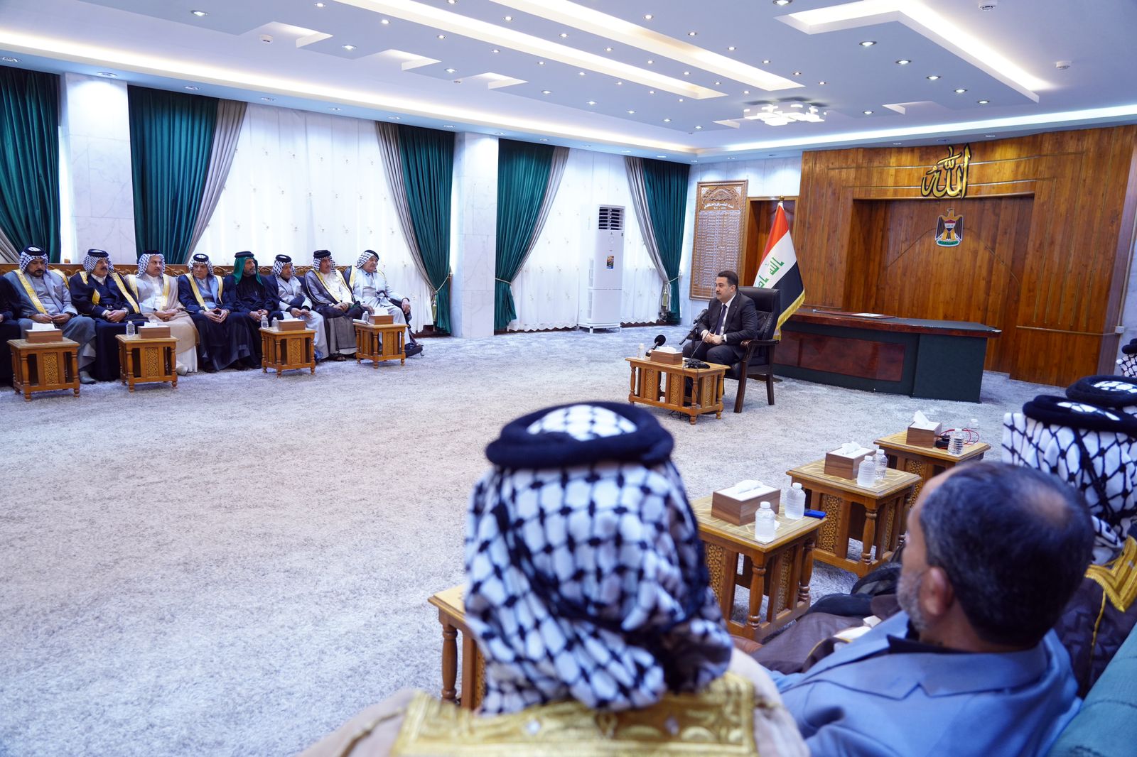 من ميسان.. السوداني يدعو لعدم التردد في إيقاف التجاوز على الدولة والقانون