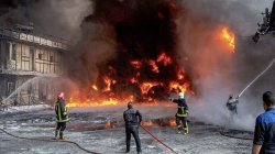 انفجار هائل داخل مجمع لتصنيع الصلب في إيران