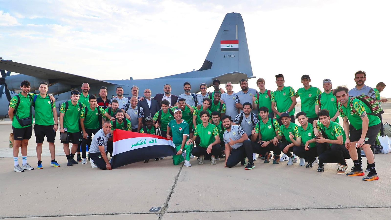 وفد الشرطة العراقي يعود الى بغداد بعد مشاركته في بطولة الاندية العربية