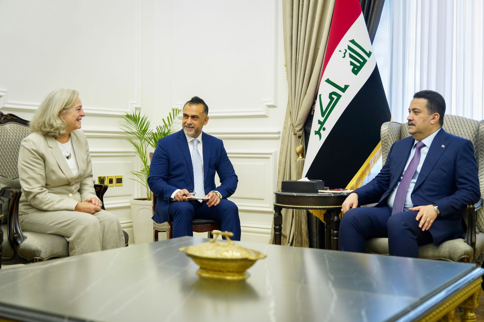 Al-Sudani stresses the need for the continuation of the dialogue between Iraq and America