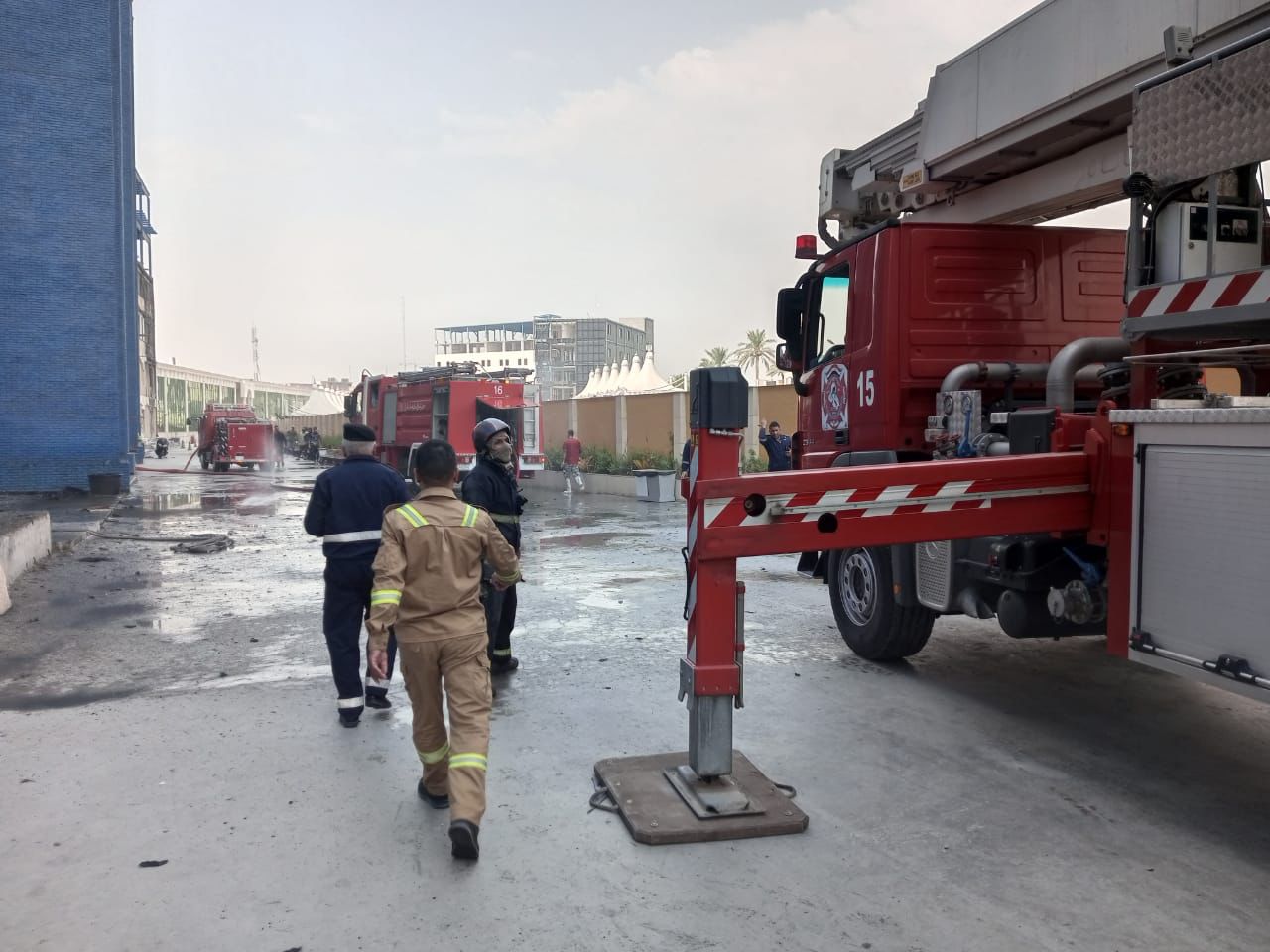السيطرة على حريق جديد داخل جامعة التراث ببغداد