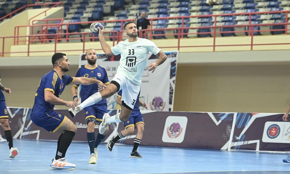 ممثل العراق يخسر ثاني مواجهاته في بطولة الاندية العربية لكرة اليد