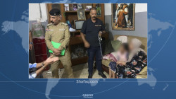 تحرير عائلة مقيدة بالسلاسل من ابنهم الاكبر جنوب بغداد