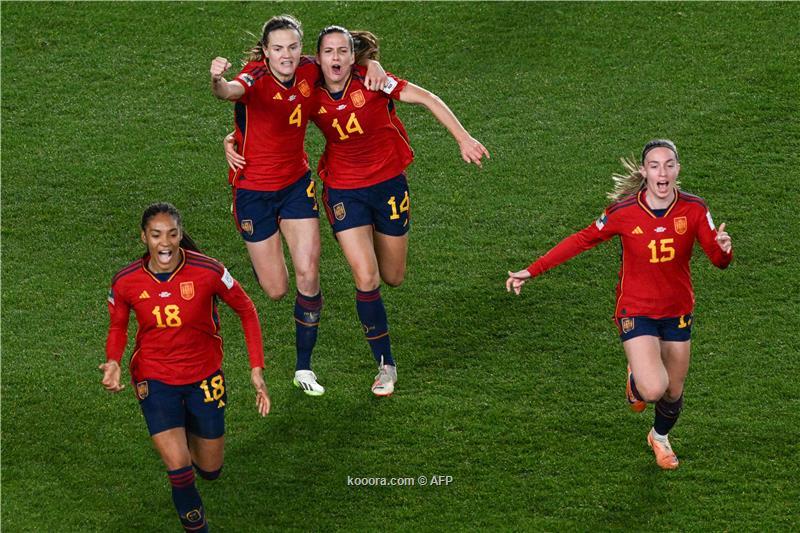سيدات إسبانيا بطلات للعالم على حساب المنتخب الانكليزي