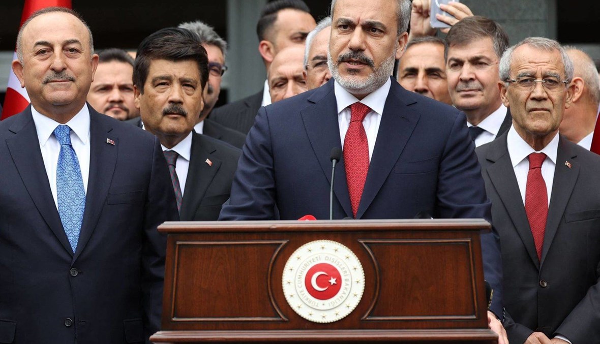 Turkish Foreign Minister arrives in Baghdad for official visit