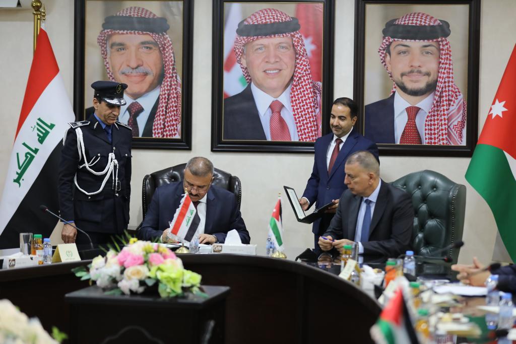 High-Level Iraqi delegation visits Amman, signs memorandum of understanding