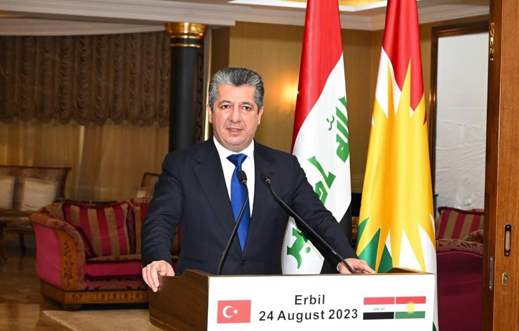 Kurdish PM and Turkish Foreign Minister discuss oil exports and security cooperation