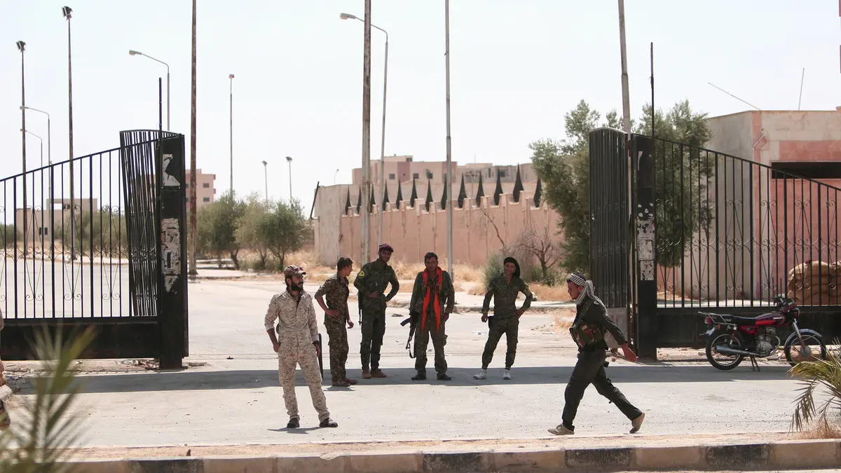 Security Alert in al-Hasakah amid ISIS prisoner revolt