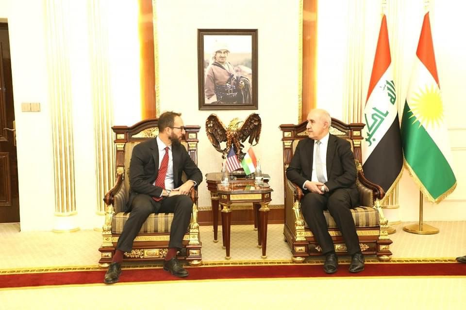 US diplomat says Kurdistan's oil and gas is important for Washington
