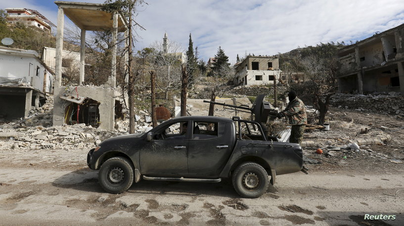At least 16 Syrian soldiers killed in an al-Qaeda attack in northwest Syria