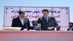 Iraq's Prime Minister, Iran's Vice President lay the foundation stone of a key railway project