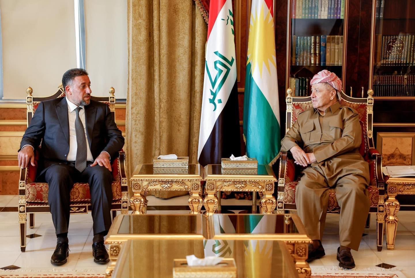 Barzani, Al-Khanjar express concerns over Kirkuk situation
