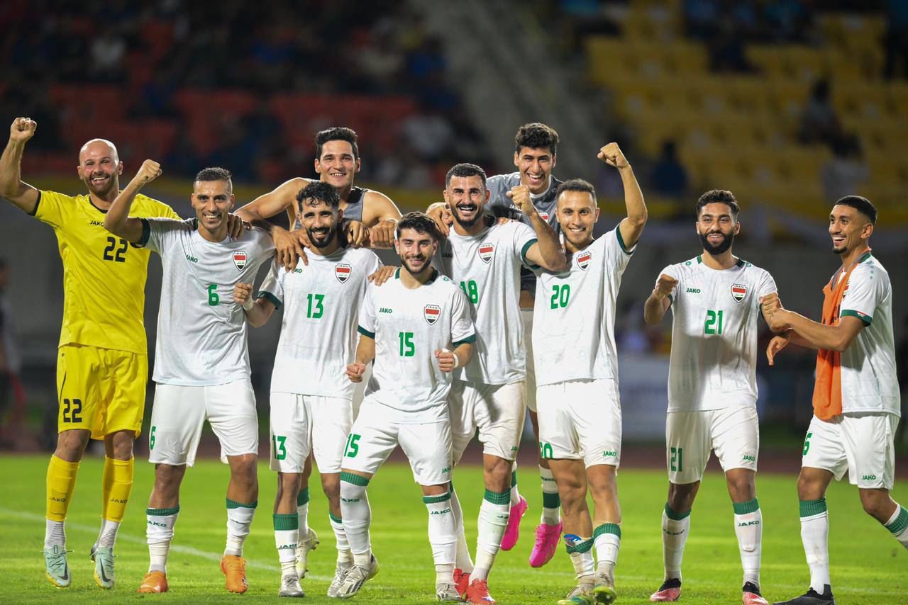 العراق يلاقي تايلند في ختام بطولة كأس ملك تايلند الدولية