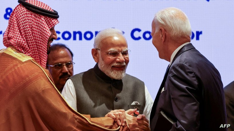 بمشاركة السعودية وإسرائيل.. بايدن يعلن عن "سكة حديد" تربط الهند بالشرق الأوسط وأوروبا