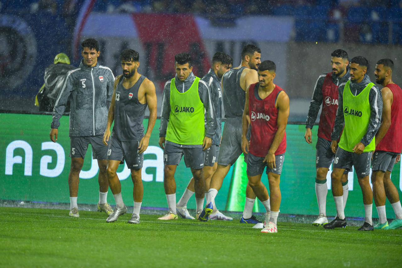 الأمطار تؤجل مباراة العراق وتايلند في ختام كأس الملك